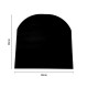 Wood Stove Hearth Pad Oval, Black steel 2mm, Size 98x98cm | Stove Accessories |  |