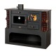 Wood burning cooker Prity 1P34-К Maro Left, 10.1kW | Cookers | Wood |