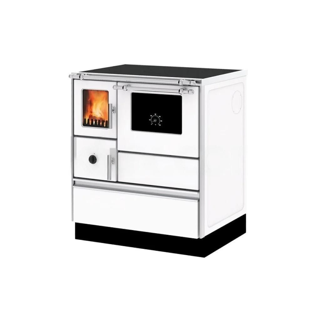 Wood burning cooker Alfa Plam Dominant 70 White, 6.3kW | Cookers |  |