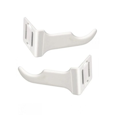 Set of angled mounting consoles for aluminium radiator - Radiators