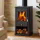 Wood burning stove Balkan Energy Bianca, 8.5kW | Wood Burning Stoves With Oven | Stoves |