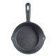 Cast iron compact frying pan, Ф16 | Flat cast iron pan | Cast iron pan |