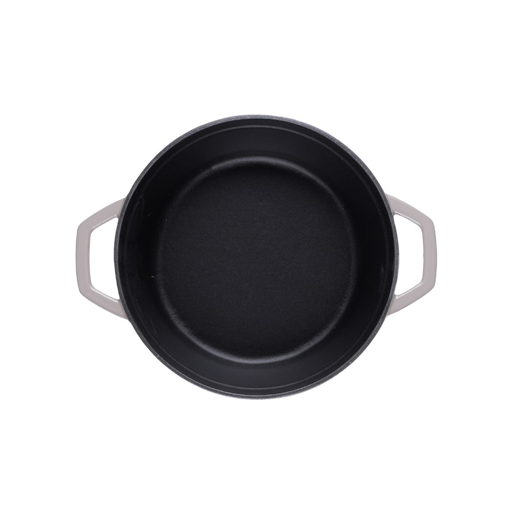 Cast iron deep pot Hosse, Ivory, Ф20 | Cast iron pot |  |