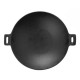 Cast iron wok pan, Ф24 | Flat cast iron pan | Cast iron pan |