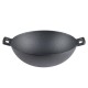 Cast iron wok pan, Ф24 | Flat cast iron pan | Cast iron pan |