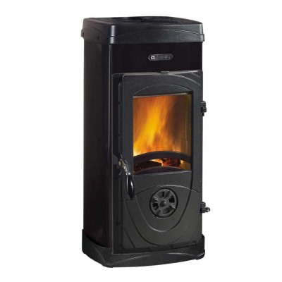 Italian cast iron wood burning stove La Nordica Super Junior black, 5.0kW - Product Comparison