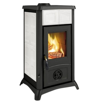 Italian wood burning stove La Nordica Gemma White, 6kW - Product Comparison