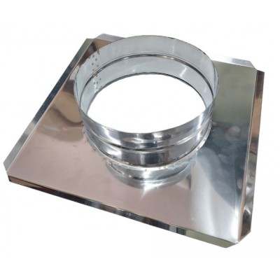 Chimney rosette, Stainless steel, Size Φ80-Ф300 - Installation Elements