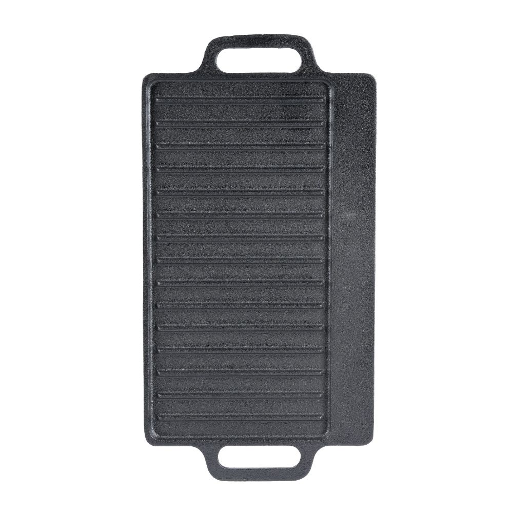 Double-sided cast iron grill plate, 43x23 cm | Cast iron plate |  |