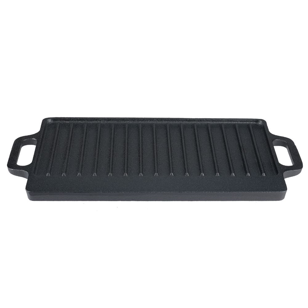 Double-sided cast iron grill plate, 43x23 cm | Cast iron plate |  |