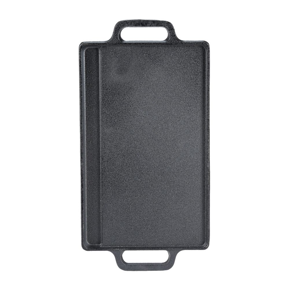 Double-sided cast iron grill plate, 43x23 cm | Cast iron plate |  |