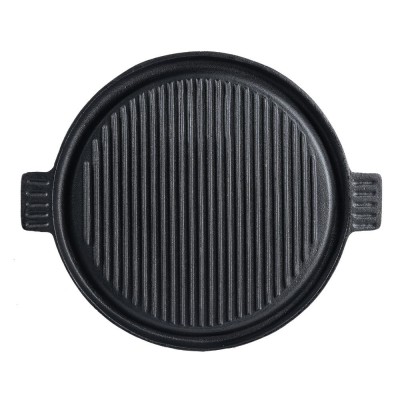 Double-sided cast iron grill plate, Ф35 - Cast iron plate