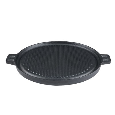 Double-sided cast iron grill plate, Ф35 - Cast iron plate