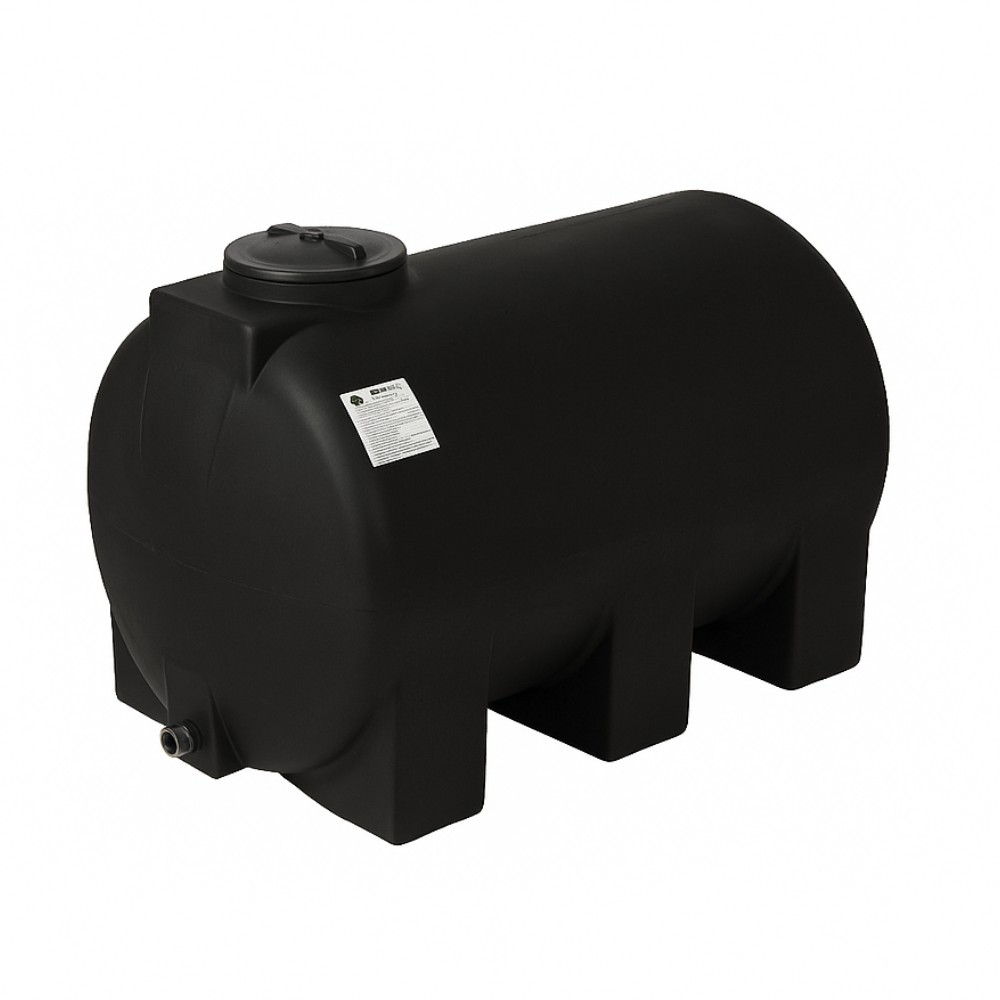 Drinking water storage tank MAVIL, cylindrical horizontal 1500 L (black) | Drinking water storage tanks / Potable water tanks |  |