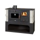 Wood burning cooker Prity 1P34-К Alba Left, 10.1kW | Cookers | Wood |