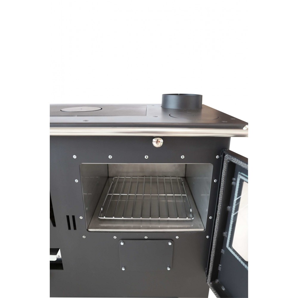 Wood burning cooker Verso CS Right, 8kW | Cookers | Wood |