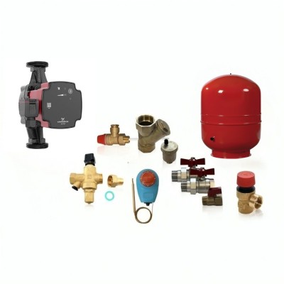 Hydraulic kit for closed type central heating system - Central Heating