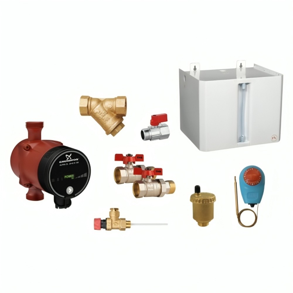 Hydraulic kit for open type central heating system | Central Heating | Plumbing |