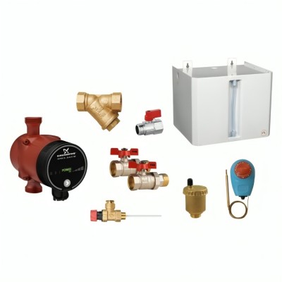 Hydraulic kit for open type central heating system - Product Comparison
