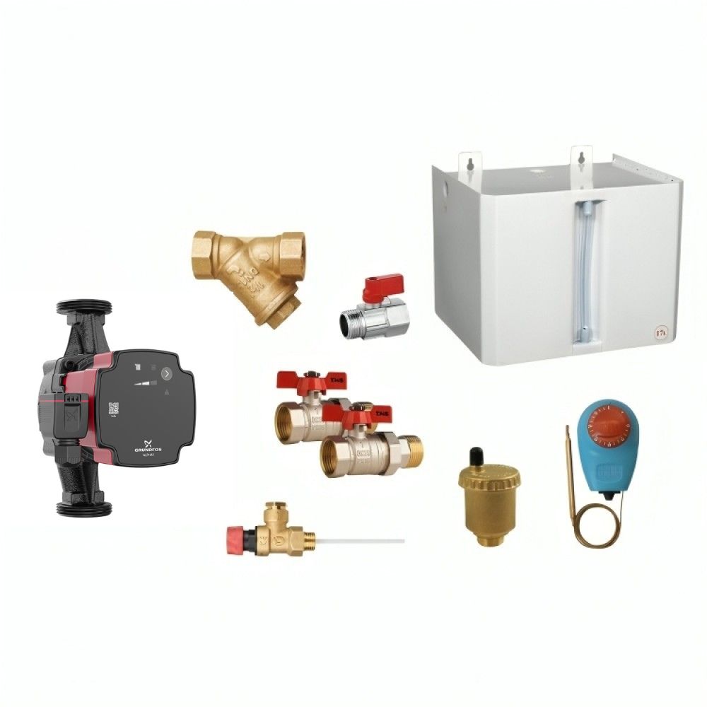 Hydraulic kit for open type central heating system | Central Heating | Plumbing |