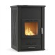 Wood burning stove with back boiler Velmora Fire ATS HYDRO black, 33kW | Wood Burning Stoves With Oven | Wood Burning Stoves |