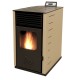 Pellet stove Mytherm Angela TA 30 beige, 30kW | Direct Vent Pellet Stoves | Pellet Stoves |