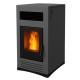 Pellet stove Mytherm Angela TA 14 PRO grey, 14kW | Direct Vent Pellet Stoves | Pellet Stoves |