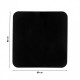 Wood Stove Hearth Pad, Black steel 2mm, Size 80x80cm | Stove Accessories |  |