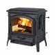 Italian cast iron wood burning stove La Nordica Isotta CC Lean with cooktop , 9.3kW | Cast Iron Wood Burning Stoves | Wood Burning Stoves |