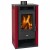 Wood burning stove Prity K2 GT Red, 8.1 kW