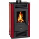 Wood burning stove Prity K3 GT D Red, 8.1 kW | Wood Burning Stoves | Stoves |