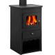Wood burning stove Prometey “Metal top 2”, 8kW | Wood Burning Stoves |  |