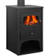 Wood burning stove Prometey “Metal top”, 8kW | Wood Burning Stoves |  |