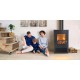 Wood burning stove Verso Lheia, 7.5 kW | Wood Burning Stoves | Stoves |