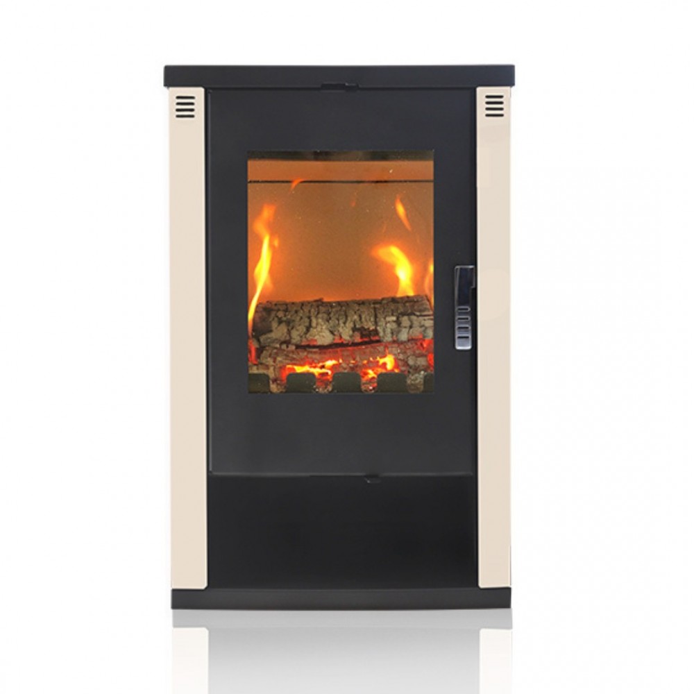 Wood burning stove Verso Lheia Ivory, 7.5 kW | Wood Burning Stoves | Stoves |