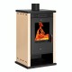 Wood burning stove Prometey EKO 3 Ivory, 8.5 kW | Wood Burning Stoves |  |