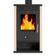 Wood burning stove Prometey EKO 3 Ivory, 8.5 kW | Wood Burning Stoves |  |