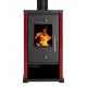 Wood burning stove Prometey EKO Mini Bordeaux, 6.4 kW | Wood Burning Stoves |  |