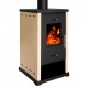 Wood burning stove Prometey EKO Mini Ivory 6.4 kW | Wood Burning Stoves |  |