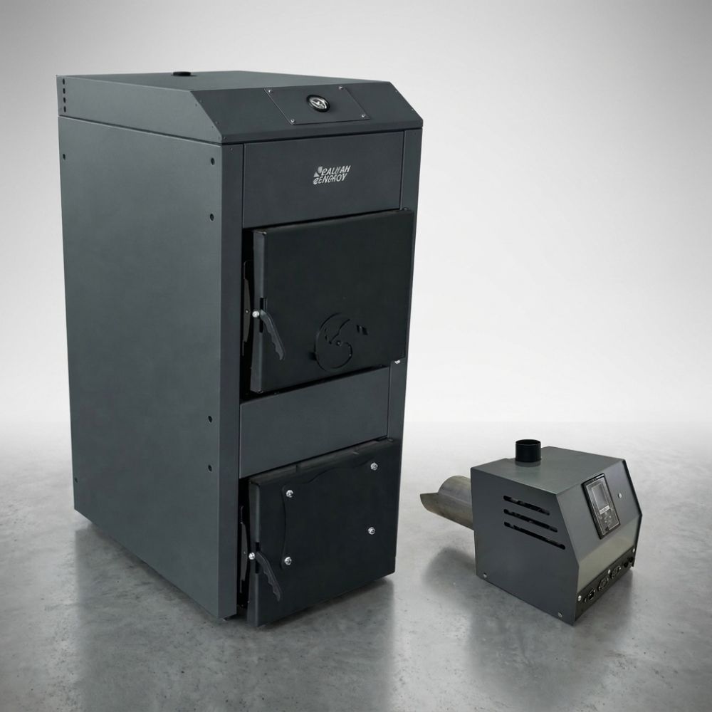 Wood boiler and pellet burner kit Balkan Energy, 50kW | Pellet Sets |  |