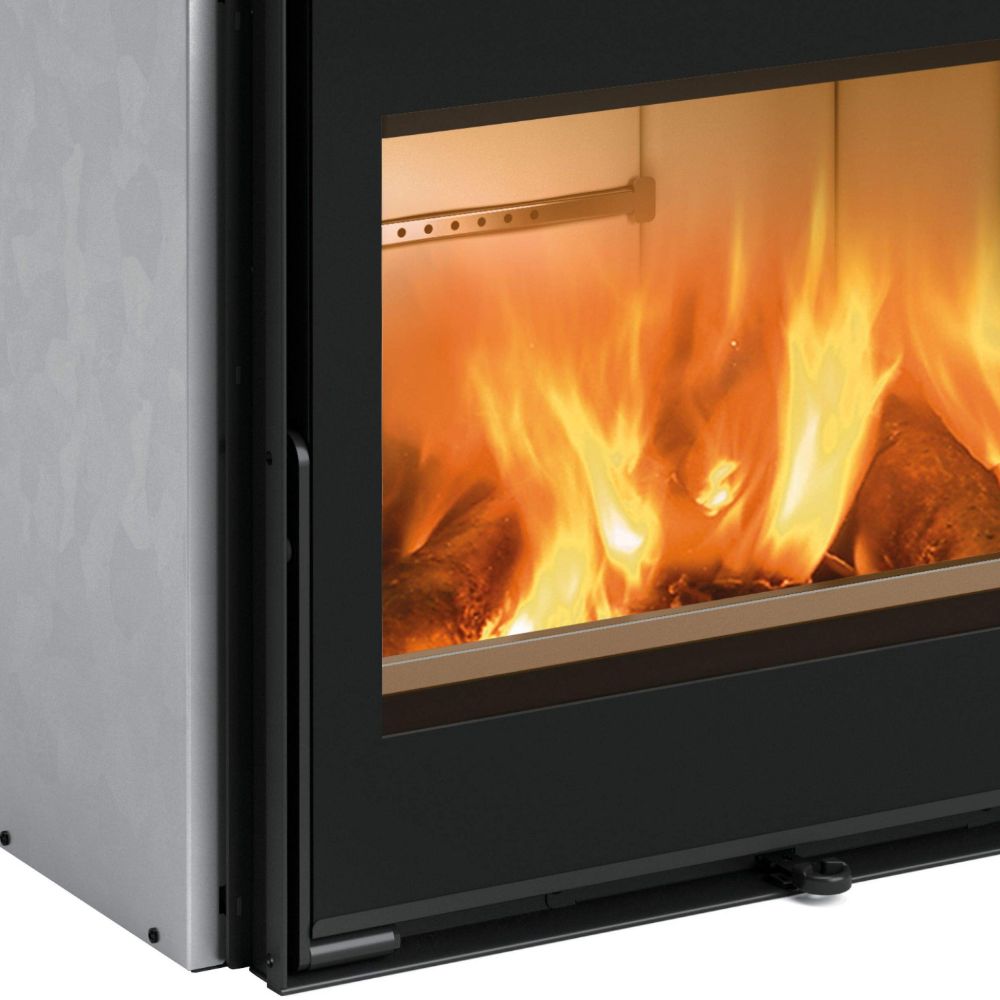 Italian cast iron wood burning fireplace La Nordica Inserto 70 Wide, 7.5kW | Italian wood burning stoves and fireplaces |  |