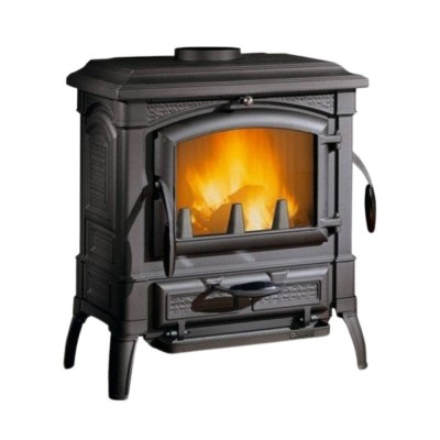 Italian cast iron wood burning stove La Nordica Isetta con cerchi EVO with cooktop , 11.9kW - Product Comparison