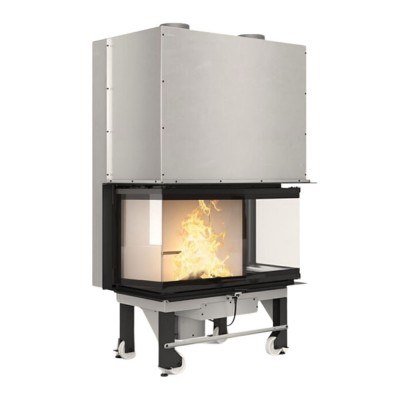 Italian cast iron wood burning fireplace La Nordica Monoblocco 3LC, 12.0kW - Product Comparison