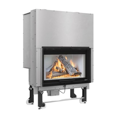 Italian cast iron wood burning fireplace La Nordica Monoblocco 90PA 2.0, 13.2kW - Product Comparison