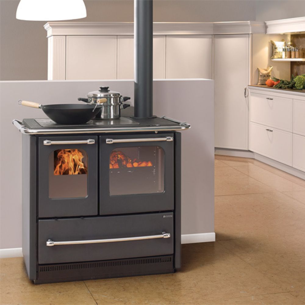 Italian wood cooker stove La Nordica Sovrana Easy EVO 2.0, 7.5kW | Italian wood burning stoves and fireplaces |  |