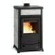 Italian wood burning stove with back boiler La Nordica Termorossella Plus EVO D.S.A. 4.0 natural stone, 11.1kW | Italian wood burning stoves and fireplaces |  |