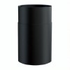 Black steel flue pipe MK NERO, Straight, Length 0.25m, Ø150, Thickness 2 mm