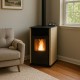 Pellet stove Mytherm Angela TA 16 beige, 16kW | Direct Vent Pellet Stoves | Pellet Stoves |