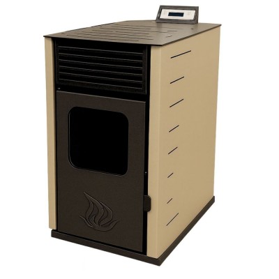 Pellet stove Mytherm Angela TA 16 beige, 16kW - Direct Vent Pellet Stoves