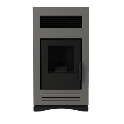 Pellet stove Mytherm Angela TA 12 PRO grey, 12kW - Direct Vent Pellet Stoves